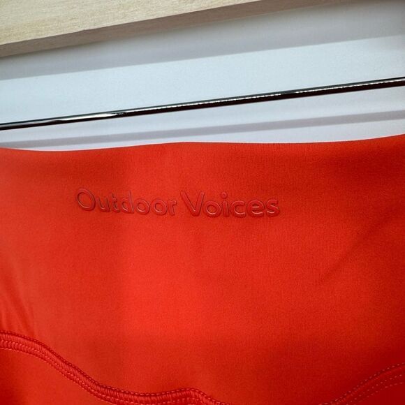 Outdoor Voices Orange and Pink Leggings - Picture 4 of 10